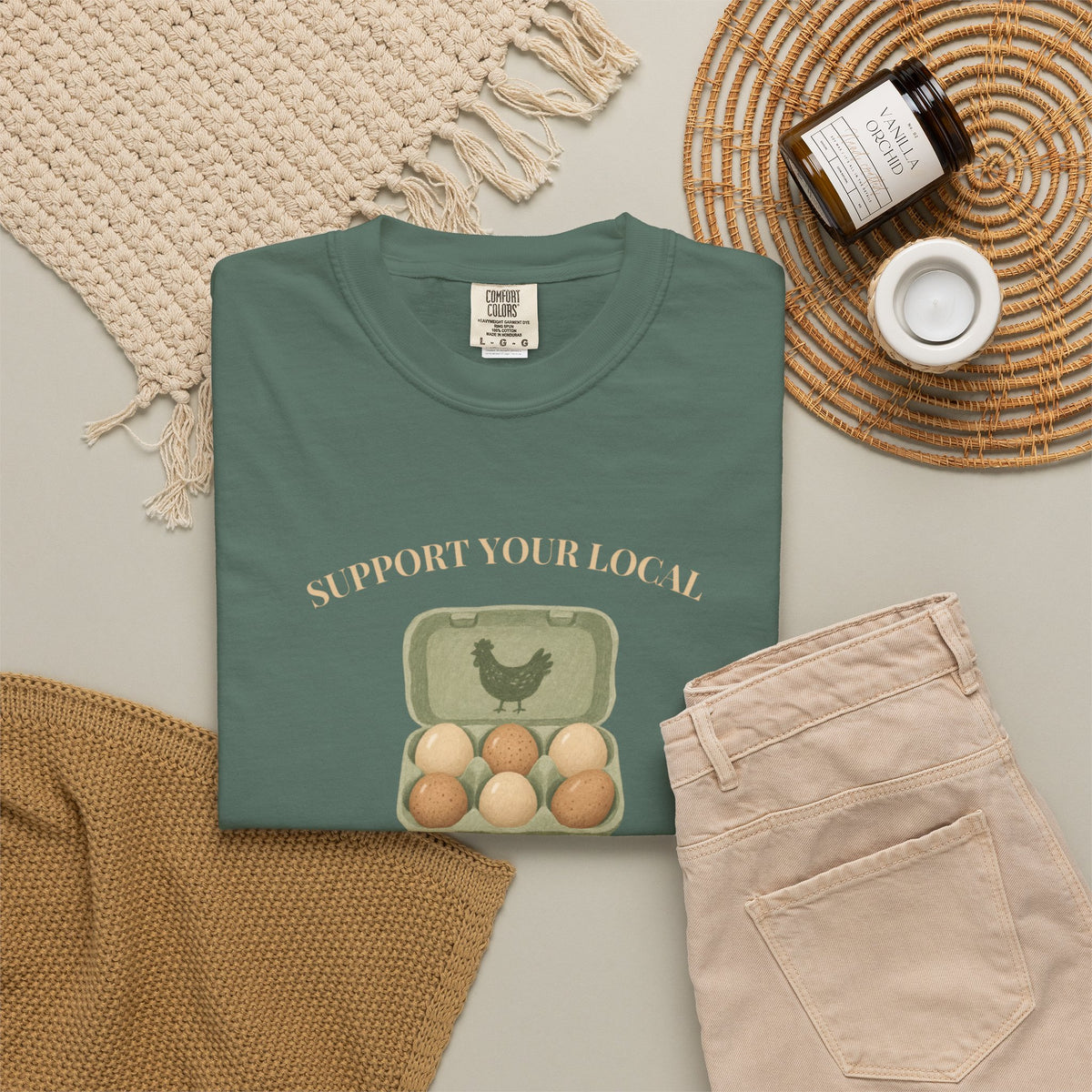 Support Your Local Egg Dealers Tee