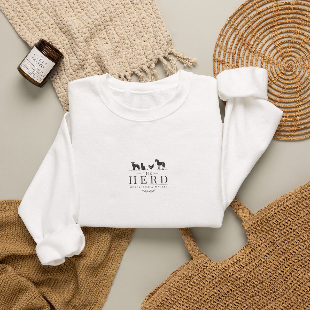 The Herd Logo Crewneck