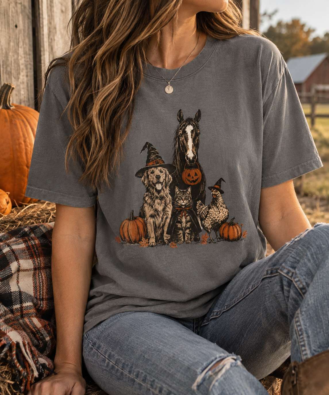 Spooky Farm Animal T-Shirt